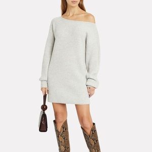 Intermix Jackie Wool Cashmere Sweater Dress